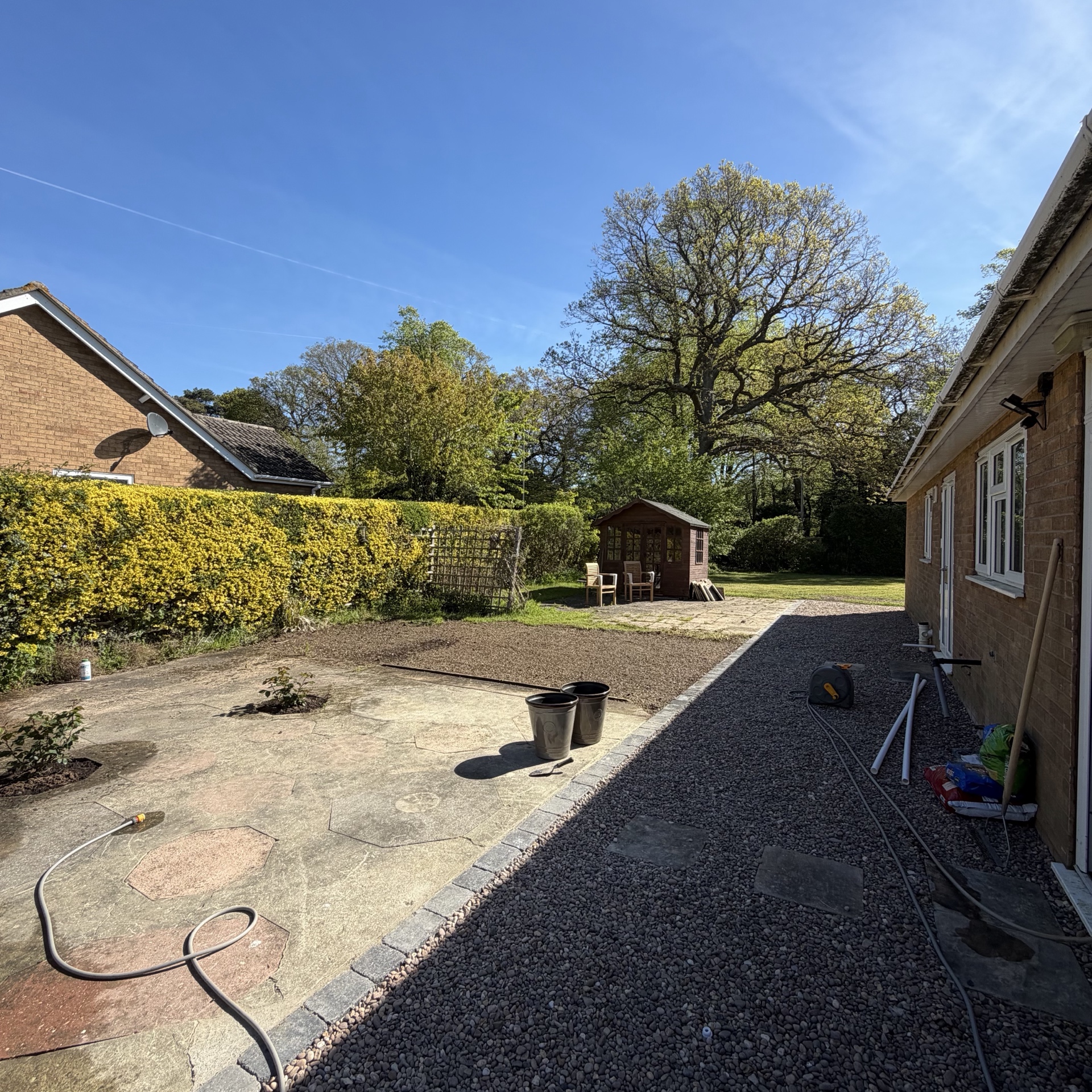 Patio and Garden
